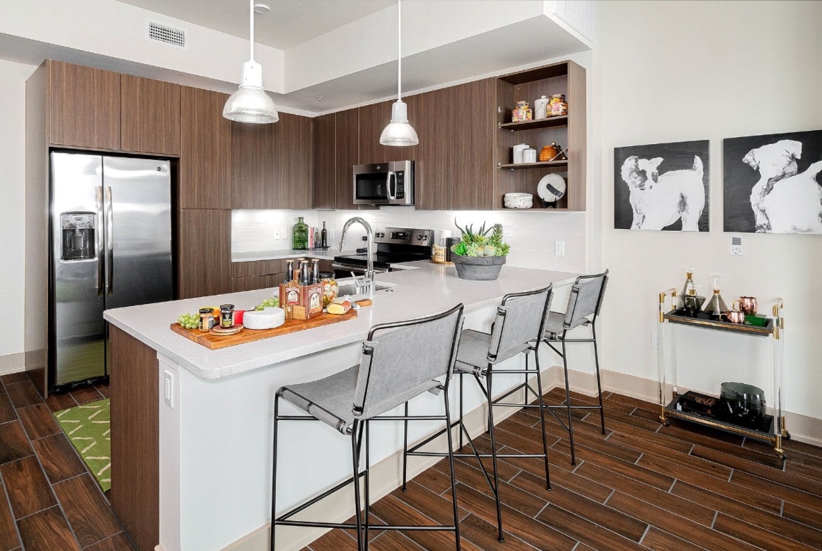 European frameless Corso cabinetry